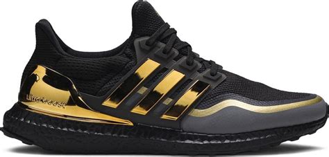 adidas ultra boost herren schwarz gold|ultraboost gold metallic shoes.